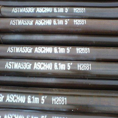 Astm A53 अलॉय सीमलेस स्टील पाइप राउंड 25mm Od